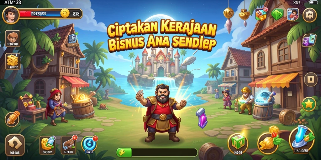 Tampilan gameplay ATM138 yang menarik dan interaktif.