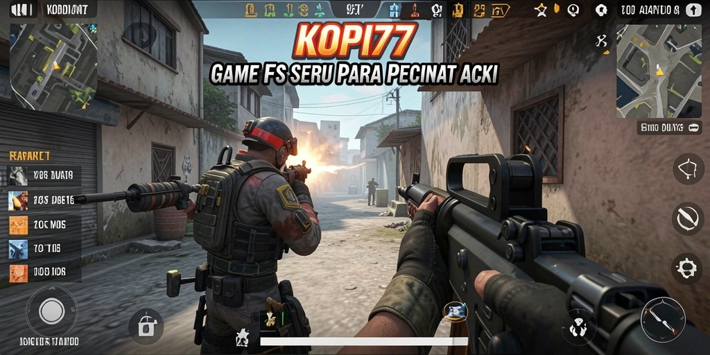 Tangkapan layar gameplay KOPI77 yang seru dan intens.